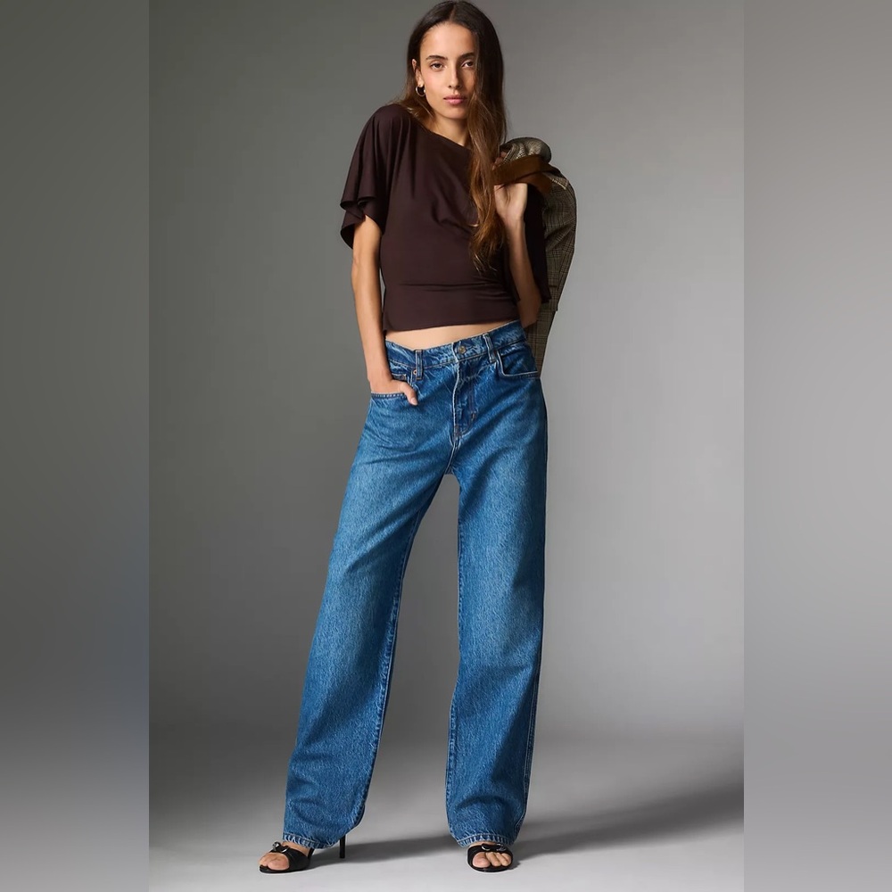 Reformation Val 90s Midrise Straight 26” inseam